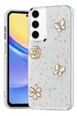 Newface Samsung Galaxy A35 5g Fiyonk Desenli Kapak - Desen 10