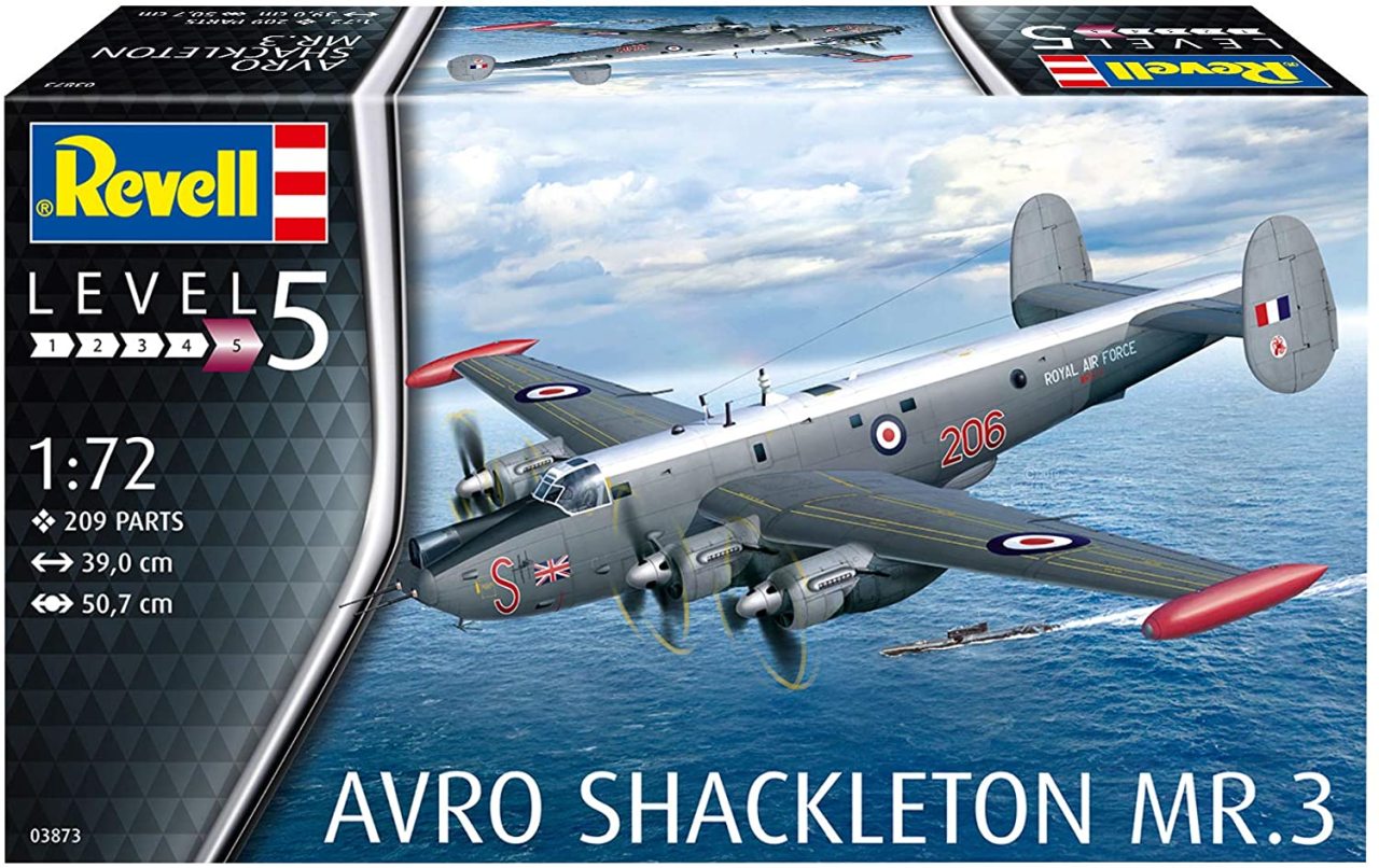 Askeri Uçak Avro Shackleton Mr.3 1:72