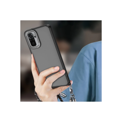 Xiaomi Redmi Note 10 Pro Kılıf Elegant Kapak - Siyah