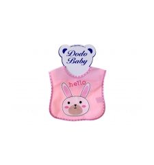 AyBaby AY055 Muşamba Sıvı Geçirmez Önlük - Pembe