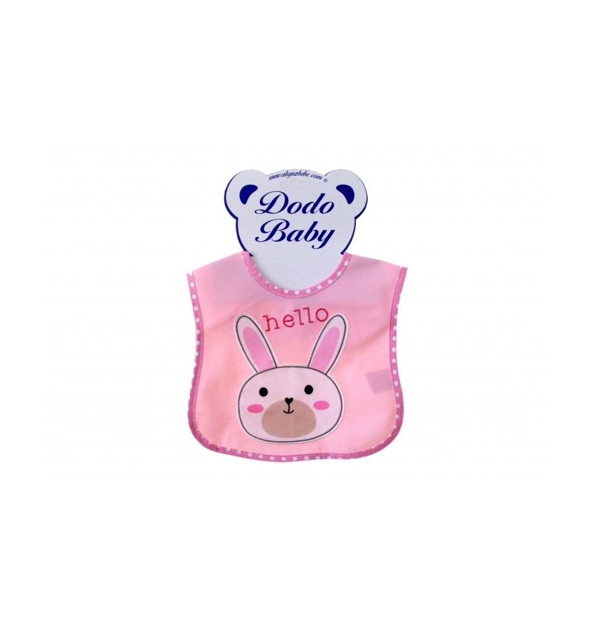 AyBaby AY055 Muşamba Sıvı Geçirmez Önlük - Pembe