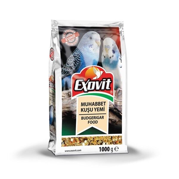 Exovit Yetişkin Muhabbet Kuşu Yemi 1000 Gr