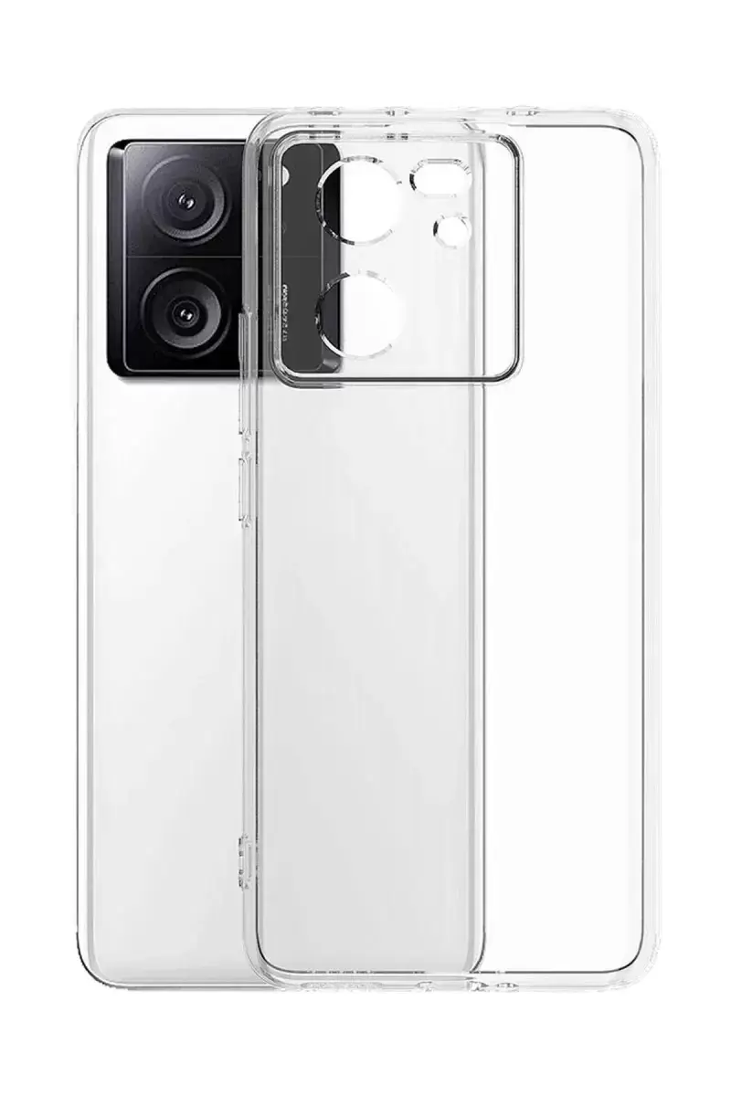 Newface Xiaomi Mi 13t Pro Kılıf Lüx Şeffaf Silikon
