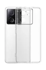 Newface Xiaomi Mi 13t Pro Kılıf Lüx Şeffaf Silikon