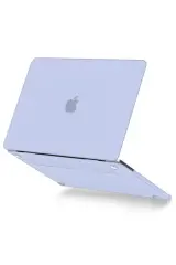 Newface Apple Macbook Pro 13 2020 Macbook Buzlu Kapak - Lila