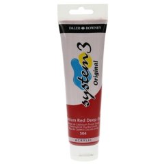 System 3 Akrilik Boya - 150ml - Cadmium Red Deep Hue - N.504