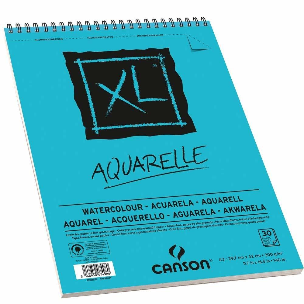 XL Aquarelle Suluboya Defteri - A3 - 300gr - 30 Yaprak