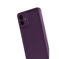 Samsung Galaxy A07 4g Viera Silikon - Mürdüm