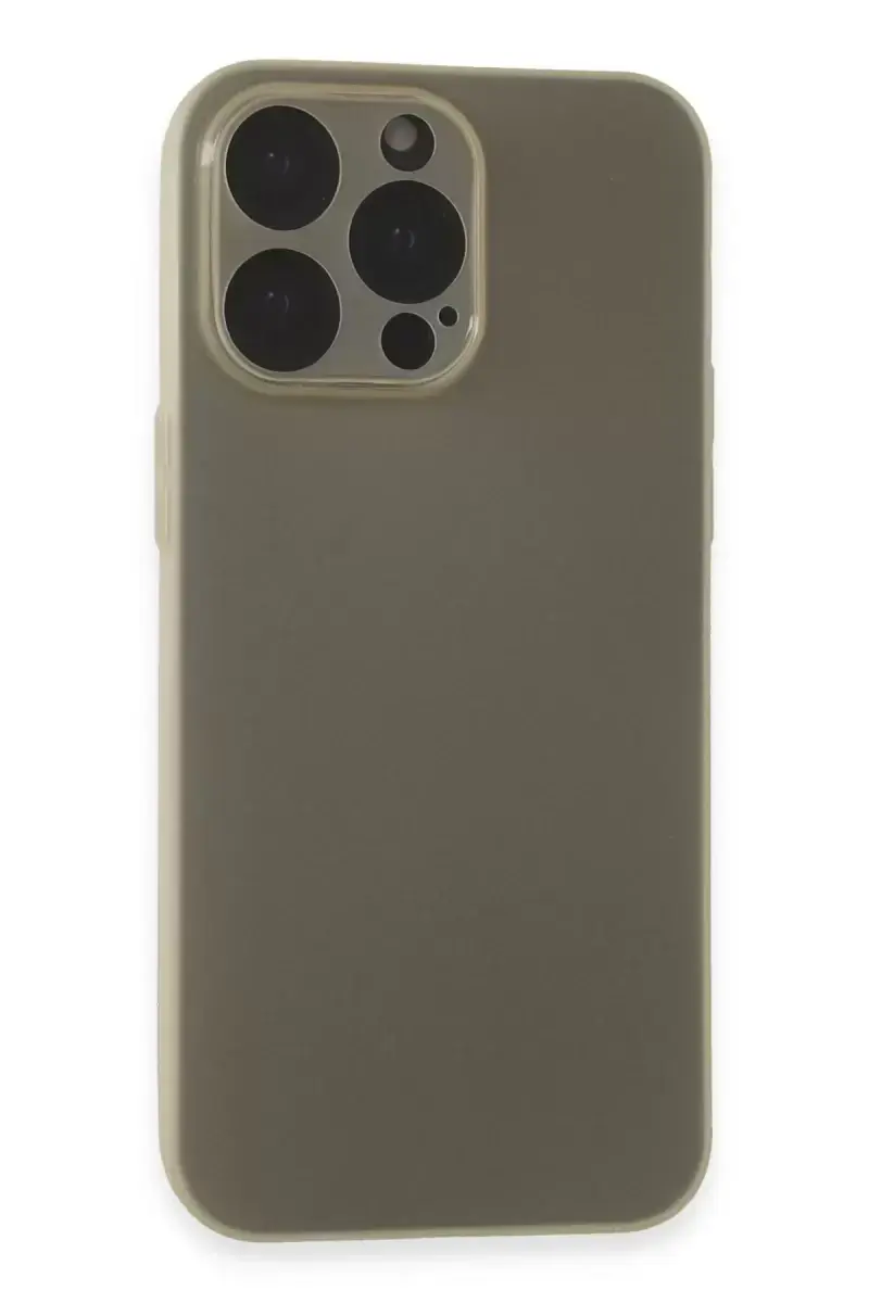 Newface Apple İphone 15 Pro Kılıf Puma Silikon - Titan Gri