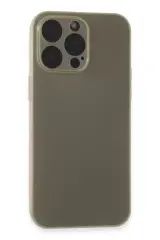 Newface Apple İphone 15 Pro Kılıf Puma Silikon - Titan Gri
