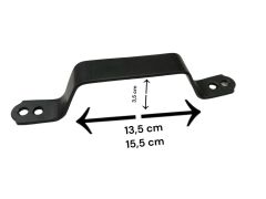 Demir Doğrama Kulp Siyah Kaplama