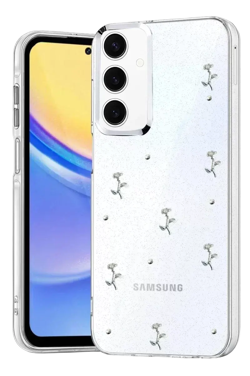 Newface Samsung Galaxy A15 4g Fiyonk Desenli Kapak - Desen 2