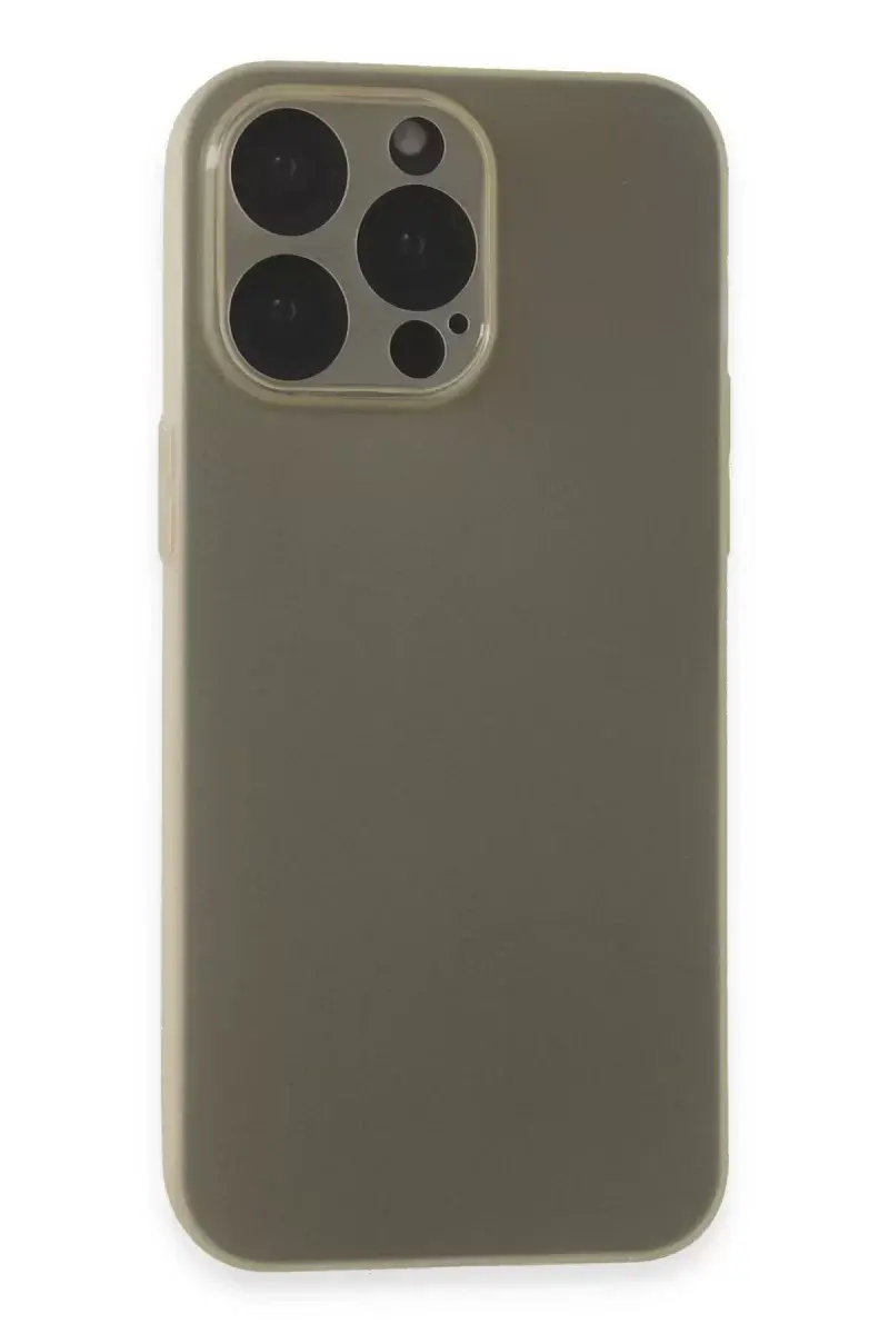 Newface İphone 15 Pro Max Kılıf Puma Silikon - Gold