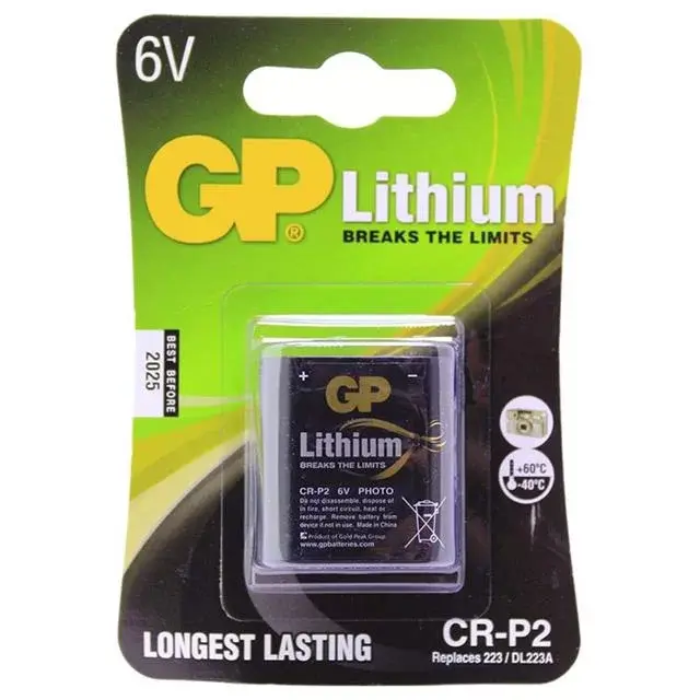 Gp Crp2 6 Volt Fotoğraf Makinesi Pili