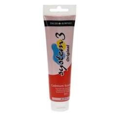 System 3 Akrilik Boya - 150ml - Cadmium Scarlet Hue - N.511