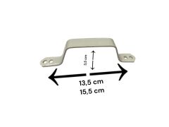 Demir Doğrama Kulp Beyaz Kaplama