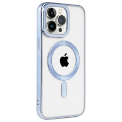 İphone 14 Pro Kılıf Kronos Magsafe Kapak - Sierra Blue