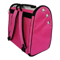 Markapet Kedi Köpek Taşıma Sırt Çantası 28*32*40 cm Pembe