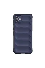 Newface Samsung Galaxy A06 Kılıf Optimum Silikon - Lacivert