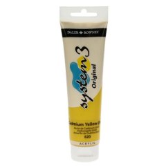 System 3 Akrilik Boya - 150ml - Cadmium Yellow Hue - N.620