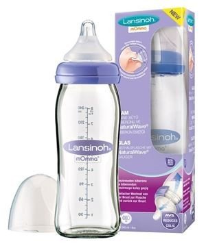 Lansinoh Natural Wave 240 Ml Cam Biberon