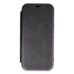 İphone 16 Pro Max Kılıf Flip Cover - Siyah