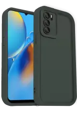 Newface Oppo A16 Kılıf Viera Silikon - Koyu Yeşil