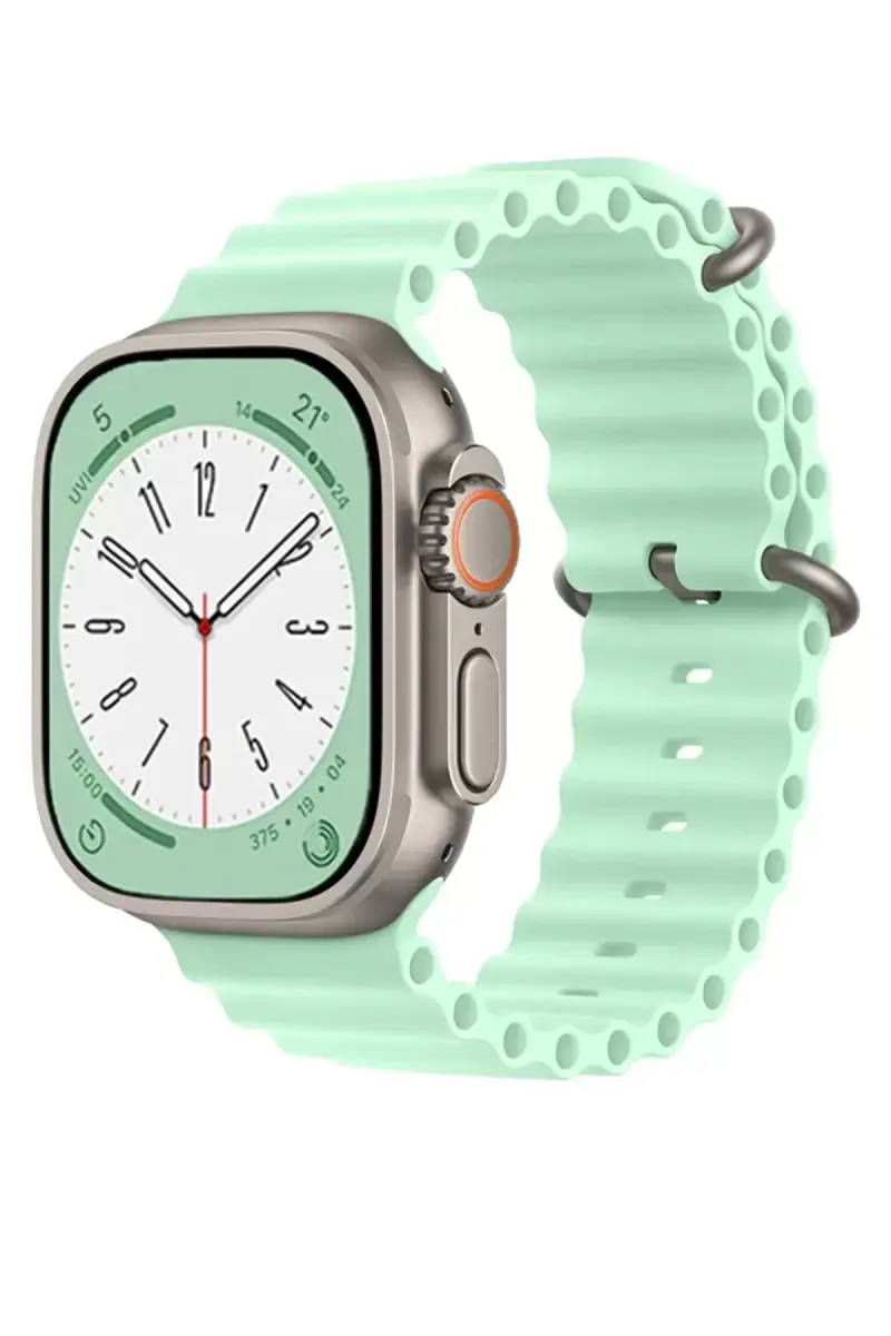 Newface Apple Watch 38mm Ocean Kordon - Açık Yeşil