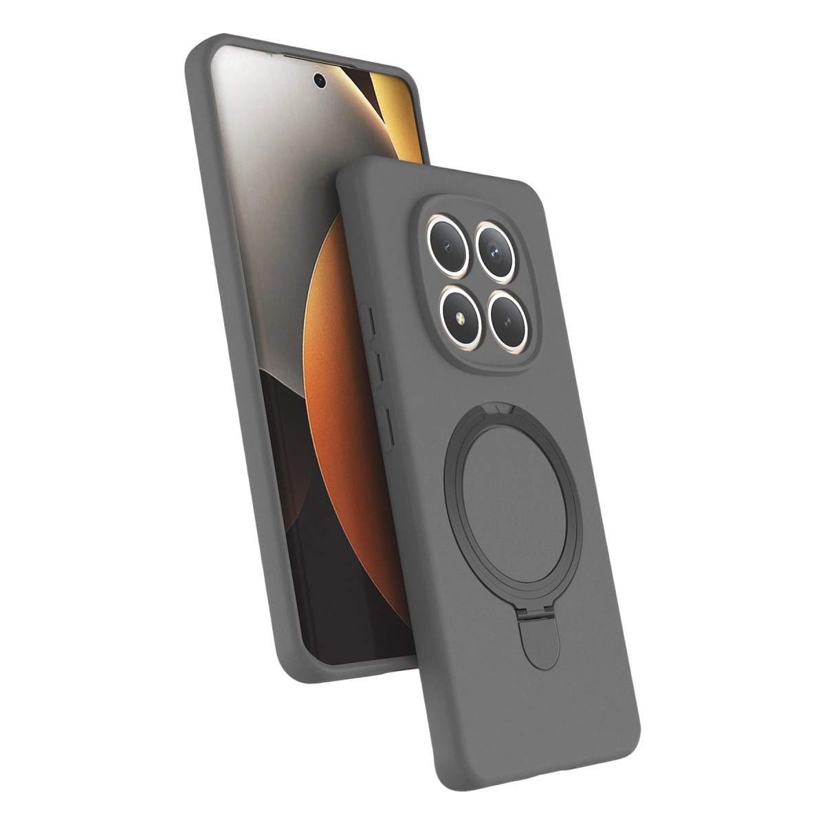Xiaomi Redmi Note 15 Pro 4g Regal Magsafe Standlı Kapak - Titan Gri
