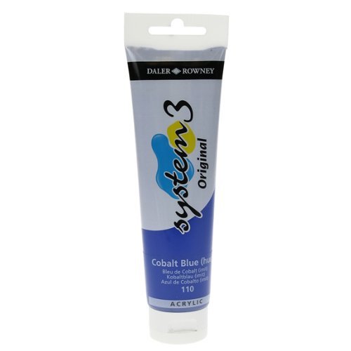 System 3 Akrilik Boya - 150ml - Cobalt Blue Hue - N.110