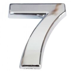 Cemax Krom Yapışkanlı 7 Rakamı 5 cm