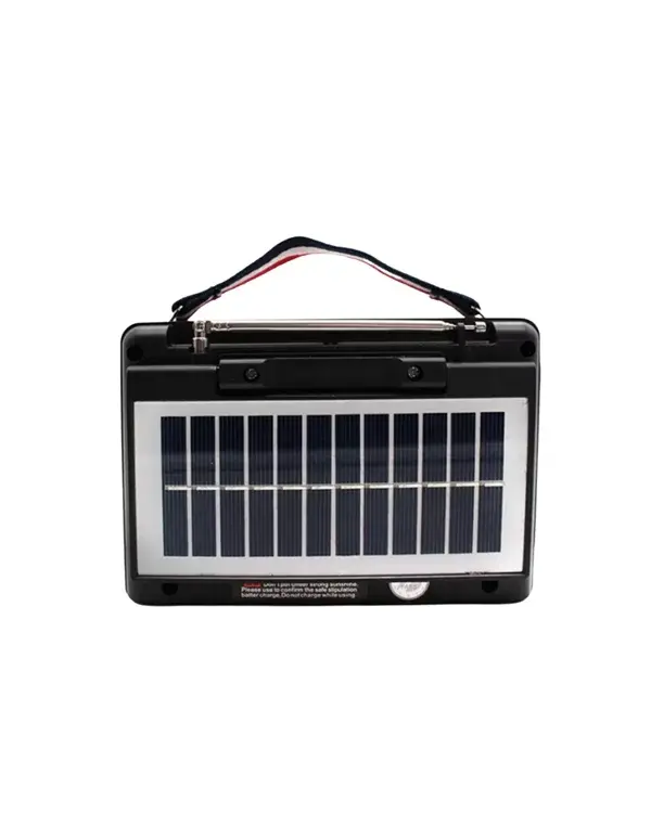 Ktf-1428 Solar Panel Destekli Şarjlı Bluetooth Hoparlör – Fm/am/sw Radyo, Aux Ve Tf Kart Girişli