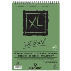 XL Dessin Spiralli Çizim Blok A4 160gr 50 Yaprak
