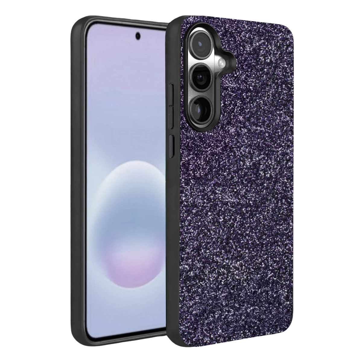 Onegif Samsung Galaxy A37 5g Bright Simli Kapak - Derin Mor