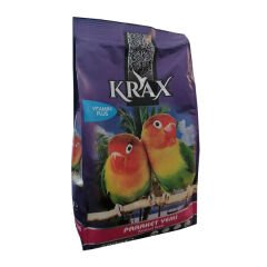 Krax Paraket Kuşu Yemi 500 Gr Vitaminli Papağan Yemi