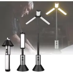 Teleskopik Şarj Edilebilir Çadır Kamp Işığı