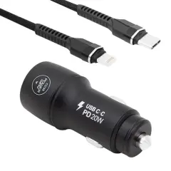 Powerway Cc35 Yeni Nesil Usb-c (iphone To Type-c) Araç Şarj Seti (pd18w)