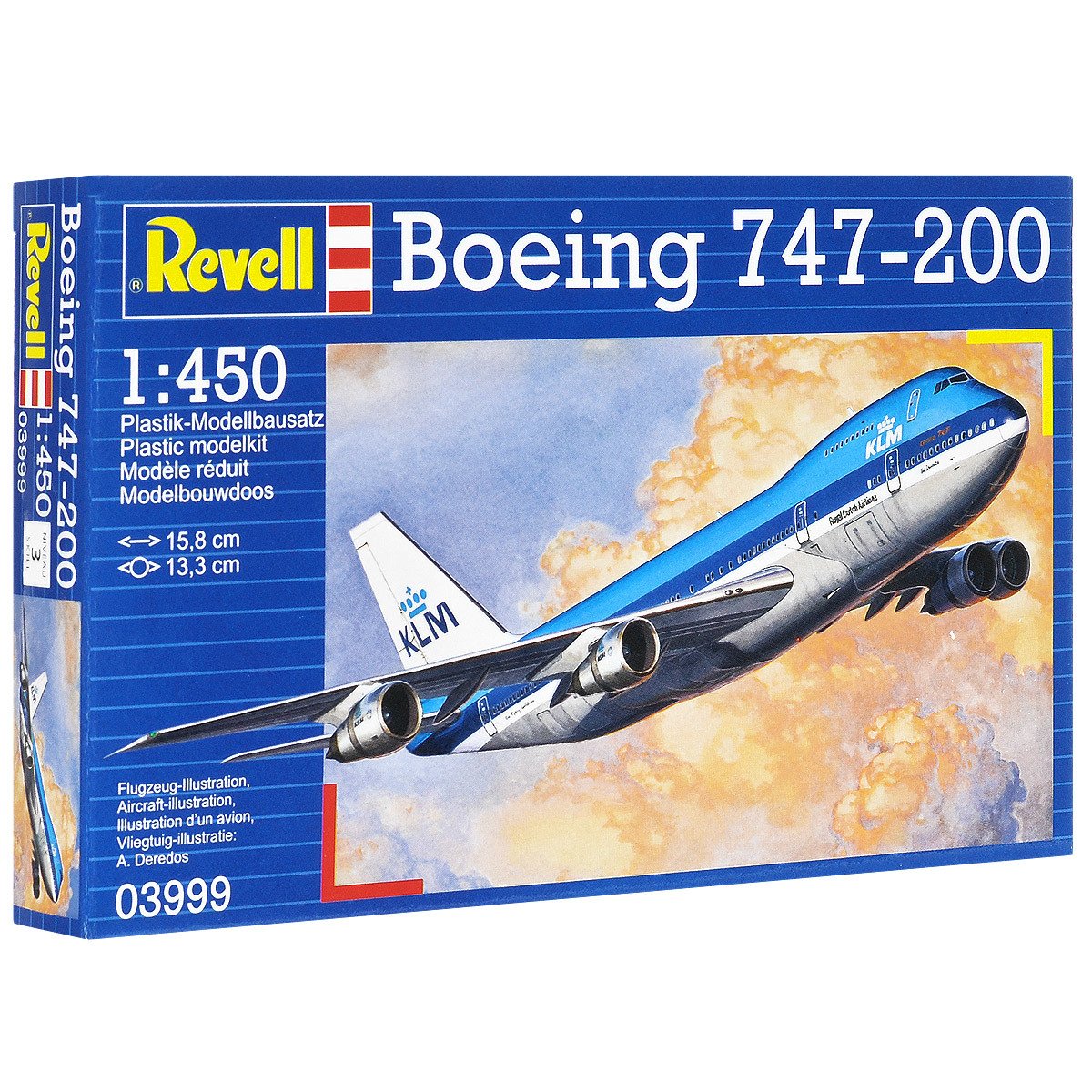 Beoing 747-200 Model Yolcu Uçağı 1:450 N:3999