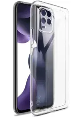 Newface Xiaomi Mi 10 Lite Kılıf Lüx Şeffaf Silikon - Şeffaf