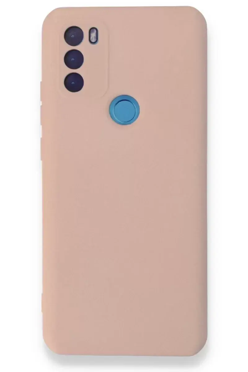 Newface General Mobile Gm 21 Plus Kılıf Nano İçi Kadife Silikon - Pudra