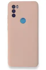 Newface General Mobile Gm 21 Plus Kılıf Nano İçi Kadife Silikon - Pudra
