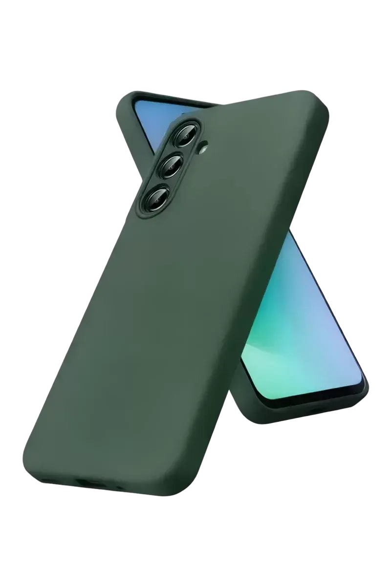 Newface Samsung Galaxy S26 First Silikon - Koyu Yeşil