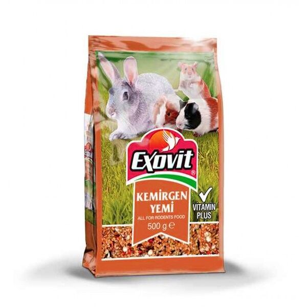 Exovit Kemirgen Yemi Tavşan Ve Hamster Yemi 500 gr