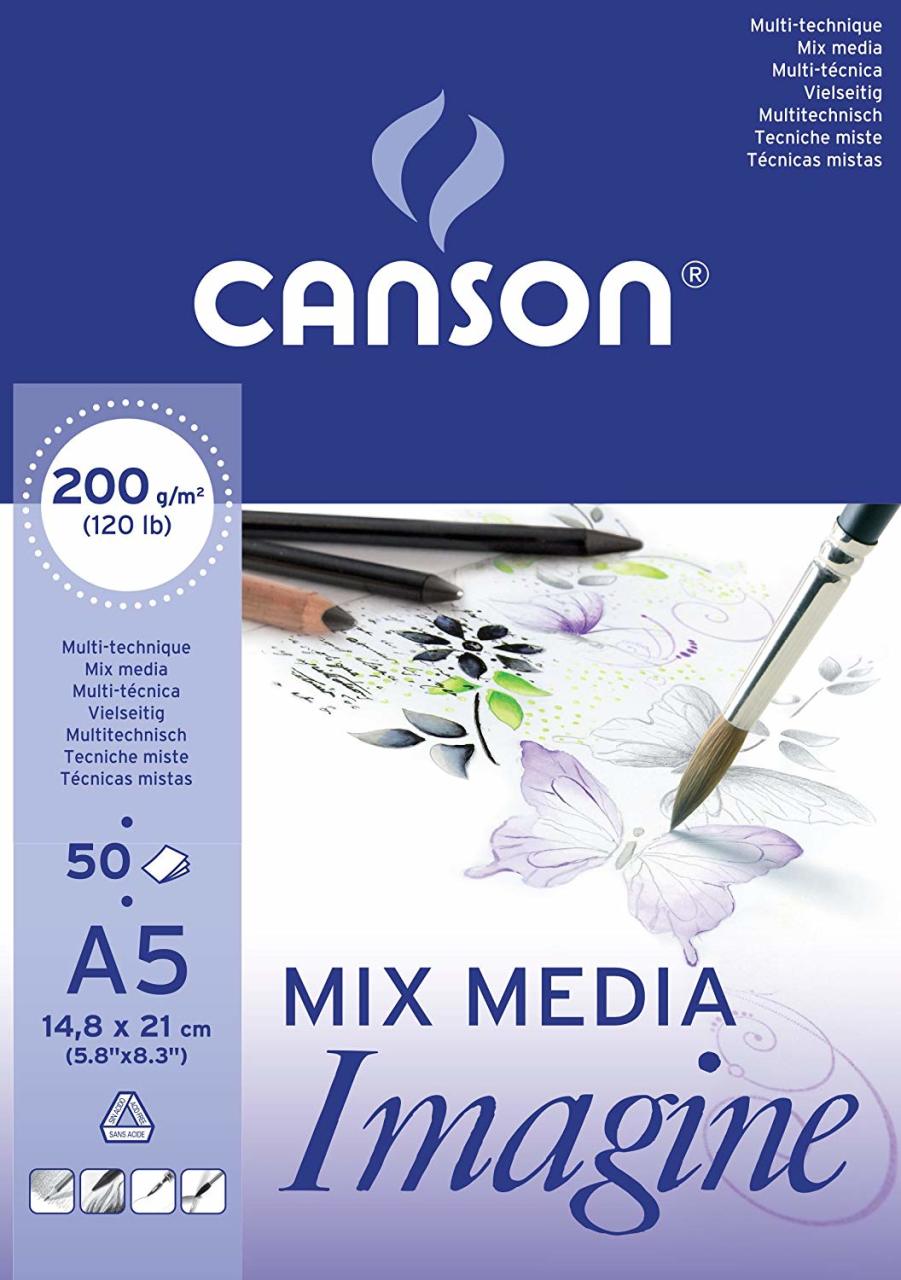 Mix Media İmagine - A5 - 200gr - 50yp
