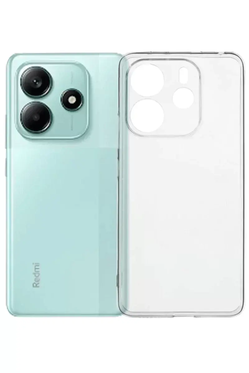 Newface Xiaomi Redmi Note 14 4g Kılıf Lüx Şeffaf Silikon