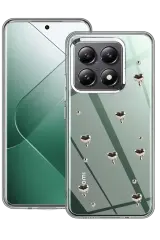Newface Xiaomi Mi 14t Pro Fiyonk Desenli Kapak - Desen 1