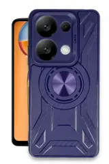 Newface Xiaomi Redmi Note 13 4g Kılıf Lincoln Silikon - Lacivert
