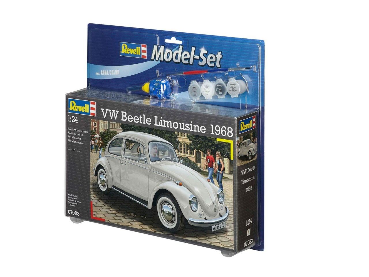 VW Bettle Limousine 1968 Model Araba 1:24 N:7083