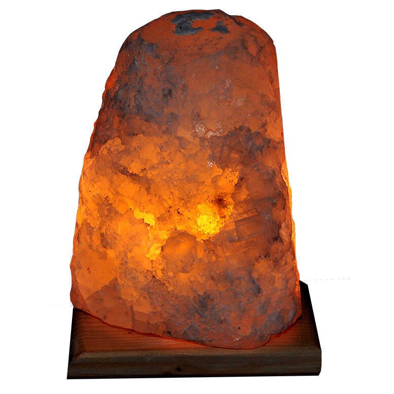 Doğal Kristal Kaya Tuzu Lambası Çankırı Kablolu Ampullü Beyaz 2-3 Kg