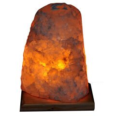 Doğal Kristal Kaya Tuzu Lambası Çankırı Kablolu Ampullü Beyaz 2-3 Kg